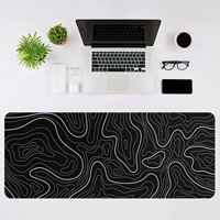 Tapis de Souris Gaming Haute Qualité en Tissu Antidérapant avec Base en Caoutchouc, Tapis de Jeu Personnalisable pour Ordinateur PC, Idéal Bureau et Maison