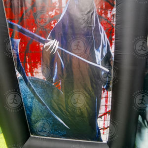 <span class=keywords><strong>2023</strong></span> juego de laberinto súper divertido grande al aire libre inflable castillo hinchable laberinto Halloween pintura en aerosol laberinto inflable embrujado - Product Image 5