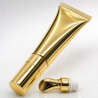 Gloss à lèvres populaire avec applicateur métallique, logo personnalisé, sans cruauté, brillant et scintillant, choisissez vos propres couleurs