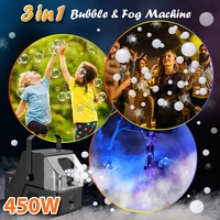 Machine à bulles de fumée avec télécommande pour discothèque, DJ, mariage, Halloween, fête