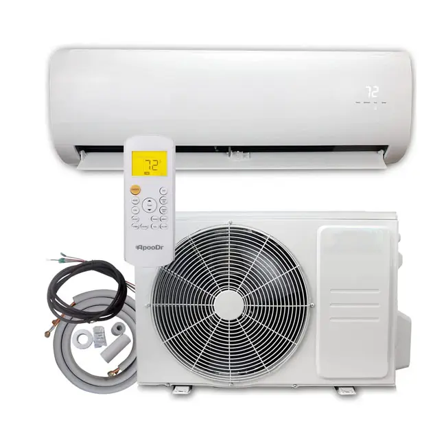 9000btu 18000btu 방 에어 컨디셔너 ductless 소형 쪼개지는 에어 컨디셔너 열 펌프