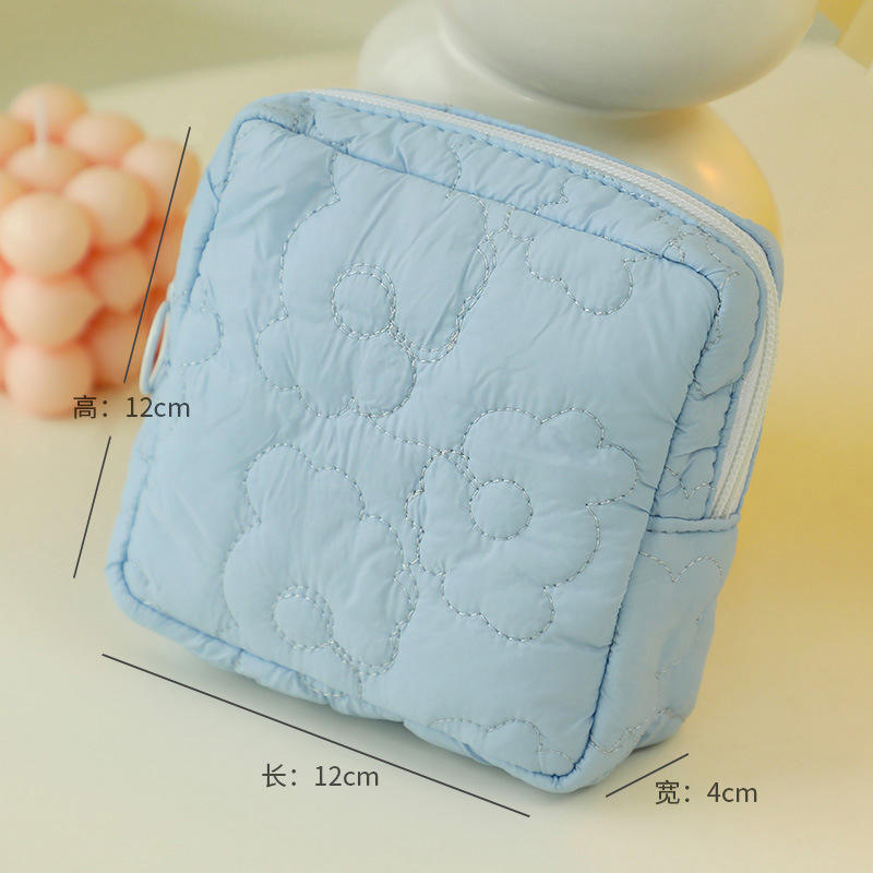 Cloud small square bag (blue)