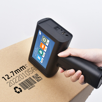 Imprimante à jet d'encre portable de 12,7 mm 25,4 mm Machine d'impression d'étiquettes numériques Alimentée par batterie