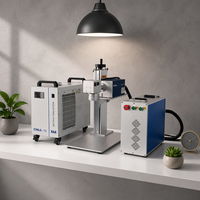 Machine de marquage laser UV 10W 15W 20W 355nm, graveur à froid haute précision pour plastique, verre, PCB, IC, marqueur laser
