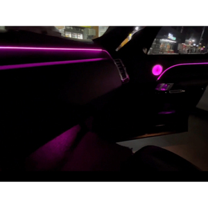 Bande lumineuse LED RGBIC en acrylique pour éclairage d'ambiance intérieur de voiture, lampe néon pour Land Rover Range Rover 2013-2017 - Product Image 2