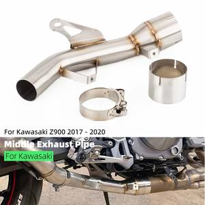 Tubo de Enlace Medio de Escape para Motocicleta de Alta Calidad CHMotor para <span class=keywords><strong>Kawasaki</strong></span> Z900 <span class=keywords><strong>Ninja</strong></span> 900 Z 900 Z900E 2017 - 2021 - Product Image 2