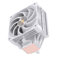 Vente flash Nouveau design Radiateur de refroidissement non-ARGB Ventilateur de tour pour PC Refroidisseur d'air pour processeur pour Intel LGA115x AM5 AM4 Tension nominale 12V