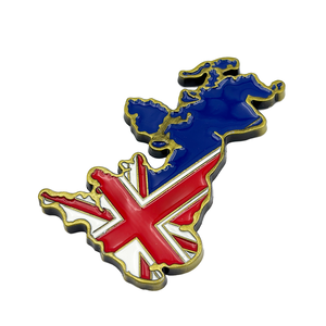 Conçu sur mesure 3D gravé grande-bretagne <span class=keywords><strong>carte</strong></span> Union Jack métal réfrigérateur Antique plaqué royaume-uni <span class=keywords><strong>Europe</strong></span> tourisme Souvenir artisanat pour l'obtention du diplôme - Product Image 3