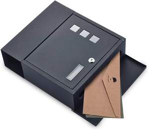 YooBox-buzones <span class=keywords><strong>de</strong></span> metal con cierre para uso residencial, caja <span class=keywords><strong>de</strong></span> metal con cierre para buzón <span class=keywords><strong>de</strong></span> correo inteligente - Product Image 2