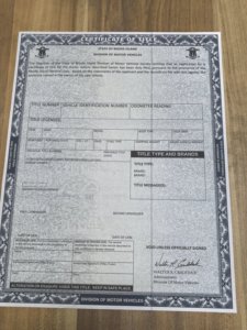 优质水印微文字UV隐形防伪证书机动车产权证 - Product Image 3