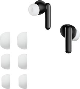 Penutup telinga karet silikon Tips untuk QCY T13 Plug topi aksesoris telepon Headphone bud - Product Image 4