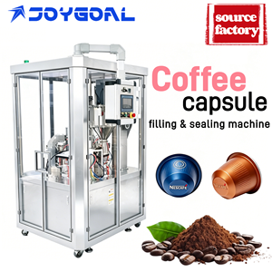 Machine de remplissage et de scellage automatique verticale rotative pour capsules de café, idéale pour les petites entreprises, directement de l'usine. - Product Image 1