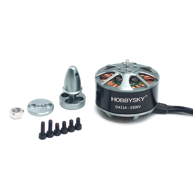 Factory & Customizable & Balanced Brushless 4114 330KV Drone Multirotor DC Drive Motor for Agriculture UAV RC Helicopter Drone