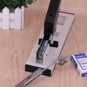 Grande machine à reliure multifonction robuste de 100 feuilles <span class=keywords><strong>Agrafeuse</strong></span> manuelle de livres en métal avec <span class=keywords><strong>agrafeuse</strong></span> de couture épaississante - Product Image 2