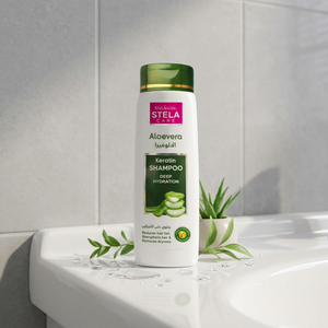 Champú de Queratina y Aloe Vera Stela Care, Hidratación Profunda para Cabello Seco, Hidratante Unisex, Stela Care Aloe Vera para un Cabello Suave - Product Image 6