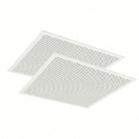 Plafond en plâtre perforé rond de 6 mm, absorbant le son, décoratif, panneau acoustique de 12 mm, diffuseur de son, décoration intérieure