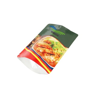 <strong>Custom</strong> Printed Food Grade Soup Retort Stand up Pouch Plastic <strong>Spice</strong> Food Sauce <strong>Packaging</strong> Mylar Bag with logo - Product Image 2