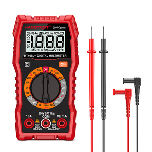 Grande Tela LCD Backlight <span class=keywords><strong>Display</strong></span> Multímetro Digital Inteligente 2000 Contagens True <span class=keywords><strong>RMS</strong></span> Manual Range Multímetro Tester - Product Image 1