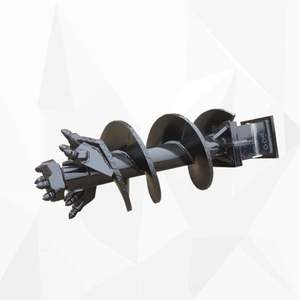 엔진 모터 펌프가 있는 휴대용 오거 드릴링 머신-다른 토양 층을 위한 암석 드릴링 도구 - Product Image 5