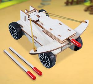 Nuevo Juguete Educativo de Madera para Niños: Arco de Guerra Creativo para Ensamblar a Mano, Pequeño Kit de Construcción con Paquete de Materiales - Product Image 3