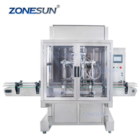 Zonnesun — nettoyant pour Sauce moteur de 50-500ML, nettoyeur de verre, Piston, pâte d'ail miel, bouteille quantitatif automatique, Servo, Machine de remplissage