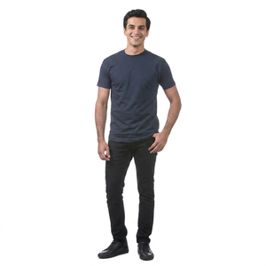 Camisetas Clásicas Premium para Hombre, Corte Regular, 100% Algodón, Sólidas, Transpirables, con Impresión Digital - Product Image 1