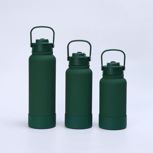 Bouteille d'eau sport isotherme en acier inoxydable sans BPA, 1200 ml (40 oz), avec poignée, pour camping, cadeau, grande capacité, logo personnalisé - Product Image 2