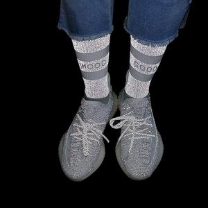 KANGYI Grau Glow In The Dark Mode Hohe Qualität Happy Sport Crew Socken Männer - Product Image 6