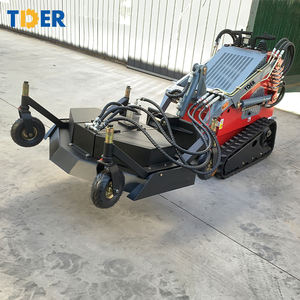 TDER 260 300 kg skidsteer bagger גלגל במעקב סורק קטן מטעין חזיתי קובץ מצורף מיני והחלקה - Product Image 5