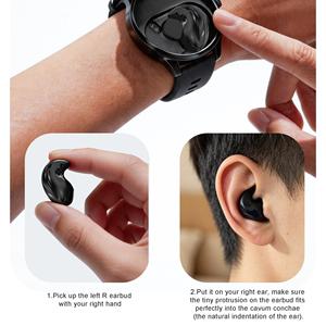 IFA01 X10 Pro หูฟังไร้สายพร้อมนาฬิกาอัจฉริยะ กันน้ำ IP67 ดีไซน์บางเฉียบ หน้าจอ TFT รองรับ NFC โทรผ่านบลูทูธ  ติดตามกิจกรรมฟิตเนส กีฬา การนอนหลับ - Product Image 5