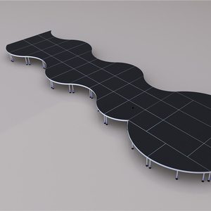 Pas cher Utilisé Portable Meilleur Design Configuration <span class=keywords><strong>DJ</strong></span> <span class=keywords><strong>Musique</strong></span> Performance Extérieure D'équipement De Concert Petite Plate-Forme de Scène À Vendre - Product Image 1