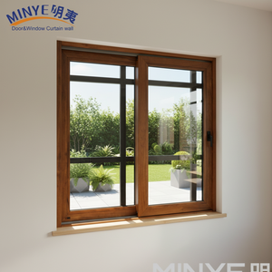 Fenêtre coulissante horizontale moderne à double rail en <span class=keywords><strong>PVC</strong></span>, isolante et économe en énergie, avec verre trempé dépoli, sur mesure pour rénovation - Product Image 6