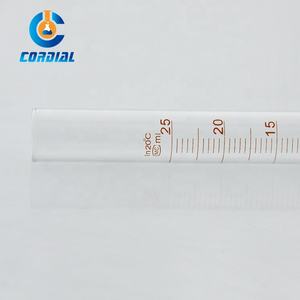 Yüksek kalite laboratuvar cam eşyaları borosilikat 3.3 cam akrilik test tüpü mikser ölçeği ile 50ml test tüpü standı - Product Image 6