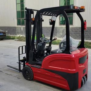 High-Efficiency0.5 Ton 1 Ton Small Cheap <b>Electric</b> Pallet Stacker Self-Loading Forklift - Product Image 1