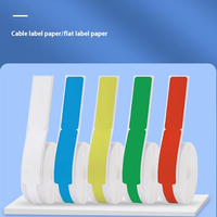 Étiquettes autocollantes pour câbles personnalisées, écologiques, thermosensibles, imperméables, à usage industriel, imprimées UV, inscriptibles, anti-rayures