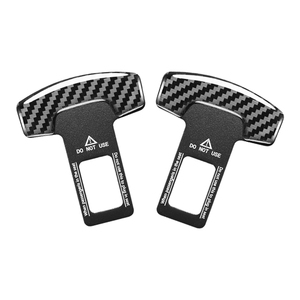 Car <strong>Seat</strong> Alarm Canceller <strong>Seat</strong> <strong>Belt</strong> Silencer Metal Plug Carbon Fiber Texture Safety Car <strong>Seat</strong> <strong>Belt</strong> Clip Alarm <strong>Stopper</strong> for All Cars - Product Image 6