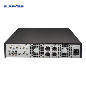 MB6650U Amplificador mezclador de megafonía de 6 zonas de alta potencia 650W con sintonizador FM de diente azul/MP3 grabable - Product Image 3
