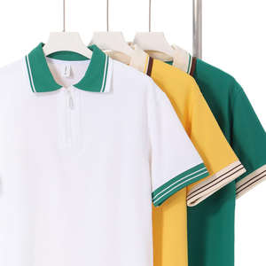 Vente en gros de polos de marque en coton de haute qualité pour hommes polos de luxe à manches courtes pour hommes - Product Image 1