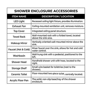 Cabine <span class=keywords><strong>de</strong></span> <span class=keywords><strong>douche</strong></span> pivotante YEETE Gunmetal Neo-Angle en verre trempé 8 mm – Fourniture en gros pour salles <span class=keywords><strong>de</strong></span> bain, présentoir <span class=keywords><strong>de</strong></span> showroom haut <span class=keywords><strong>de</strong></span> gamme, référence commerciale <span class=keywords><strong>de</strong></span> luxe - Product Image 4