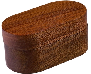 Boîte à médiators en <span class=keywords><strong>bois</strong></span> <span class=keywords><strong>de</strong></span> noyer noir <span class=keywords><strong>de</strong></span> Shandong KEYU, sculptée et gravée, avec aimant - Product Image 2