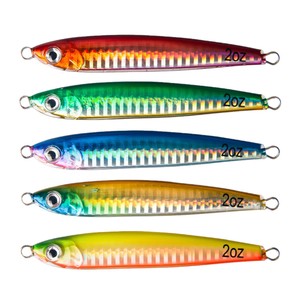 Señuelo de Pesca Jigging de Resina de 2oz, Jigging Lento para Pesca en el Mar, Señuelo para Atún, Cebo de Fondo, Pesca desde Orilla y Embarcación - Product Image 1