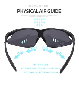 Gafas de sol polarizadas para hombre y mujer, lentes para deportes al aire libre, ciclismo, UV400