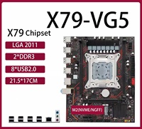 Nouvelle carte mère X99 X79 de haute qualité, kit LGA2011-3, Intel Xeon E3 E5 V2 V3 V4 Series, SATA DDR3 DDR4 M.2 NVME USB3.0, ordinateur de bureau, 128 Go