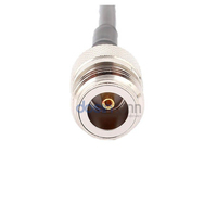 Connecteur SMA femelle vers prise mâle N avec câble coaxial RF RG58 6 GHz 50 ohms, assemblage de câble