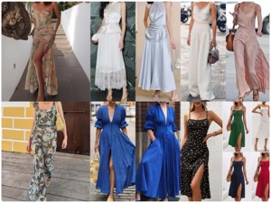 Gaun Vintage desainer mewah campuran pakaian bermerek tangan kedua dari pakaian pengeluaran peralatan impor - Product Image 2