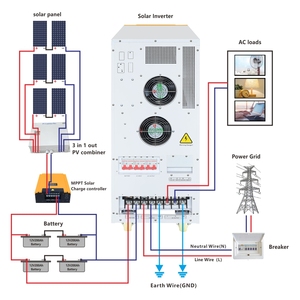 Wholesale Price 3kw 3000w 10 kw Solar Energy Hybrid Complete System 5kv 30 Kw 50kwh 20 Kva Kv - Product Image 4