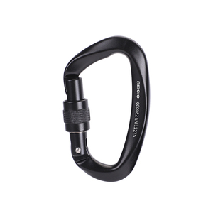 <span class=keywords><strong>Mini</strong></span> <span class=keywords><strong>mousqueton</strong></span> de sécurité en alliage d'<span class=keywords><strong>aluminium</strong></span> CE 24kN - Product Image 1