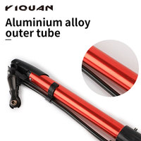 Mini Portable En Alliage D'aluminium Gonfleur D'air De Pneu Pompe Montagne Vélo Pompe À Vélo