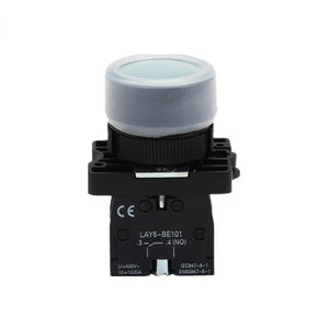 Interrupteur à bouton en plastique, indice de protection IP65, 10A, design profilé pour boîtier d'appareil électroménager fin - Product Image 3