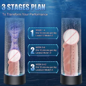 Produkte für Erwachsene für Männer Elektrische <span class=keywords><strong>Penis</strong></span> verlängerung pumpe Wiederauf ladbare Männer pumpe <span class=keywords><strong>Penis</strong></span> vergrößerung vakuumpumpe - Product Image 3